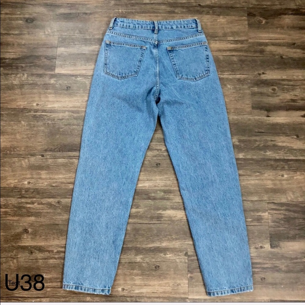 TOPSHOP High Waist Graffiti Jeans! Size 26. - Picture 8 of 8